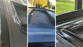 Al menos tres ataques a piedrazos a vehículos se registraron este fin de semana en la Circunvalación Oeste de la ciudad de Santa Fe