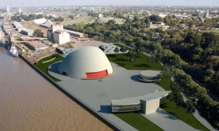 El proyecto del Puerto de la Música fue diseñado en 2008 por el arquitecto brasileño Oscar Niemeyer, uno de los más importantes del siglo XX. El proyecto del Puerto de la Música fue diseñado en 2008 por el arquitecto brasileño Oscar Niemeyer, uno de los más importantes del siglo XX.
