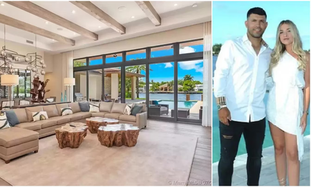 Así es la LUJOSA mansión del Kun Agüero y su novia en Miami Así es la LUJOSA mansión del Kun Agüero y su novia en Miami