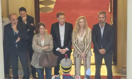 la orquesta de granaderos toco temas de abba para karina milei la orquesta de granaderos toco temas de abba para karina milei