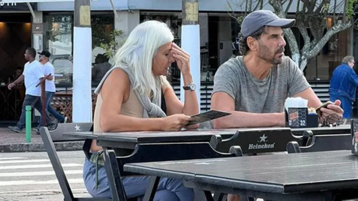 Juan Darthés fue visto en Río de Janeiro.