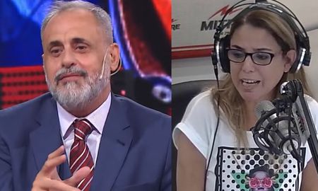 Sorpresiva reacción del conductor contra Marina Calabró. Sorpresiva reacción del conductor contra Marina Calabró.
