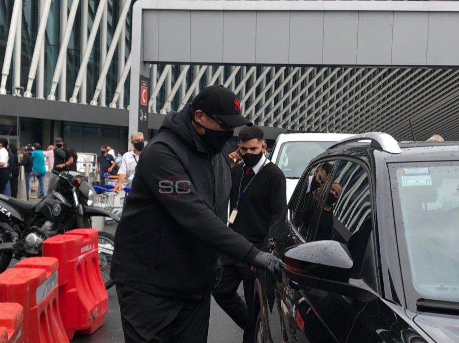 Germán Mono Burgos llegó a Argentina para ponerse al frente de Newells