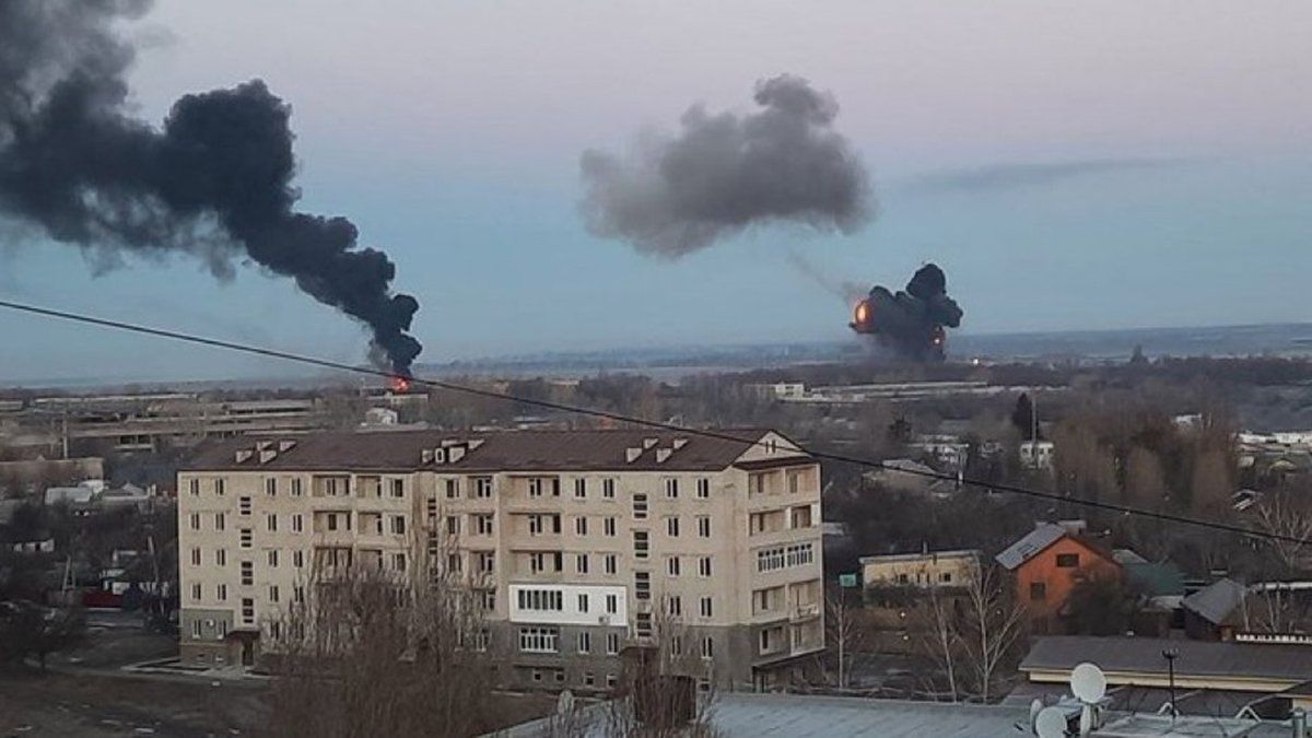 Putin ordenó ataques en Ucrania este jueves a la madrugada.