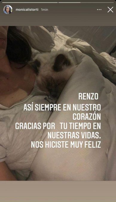 José María Listorti y su esposa despidieron a Renzo.