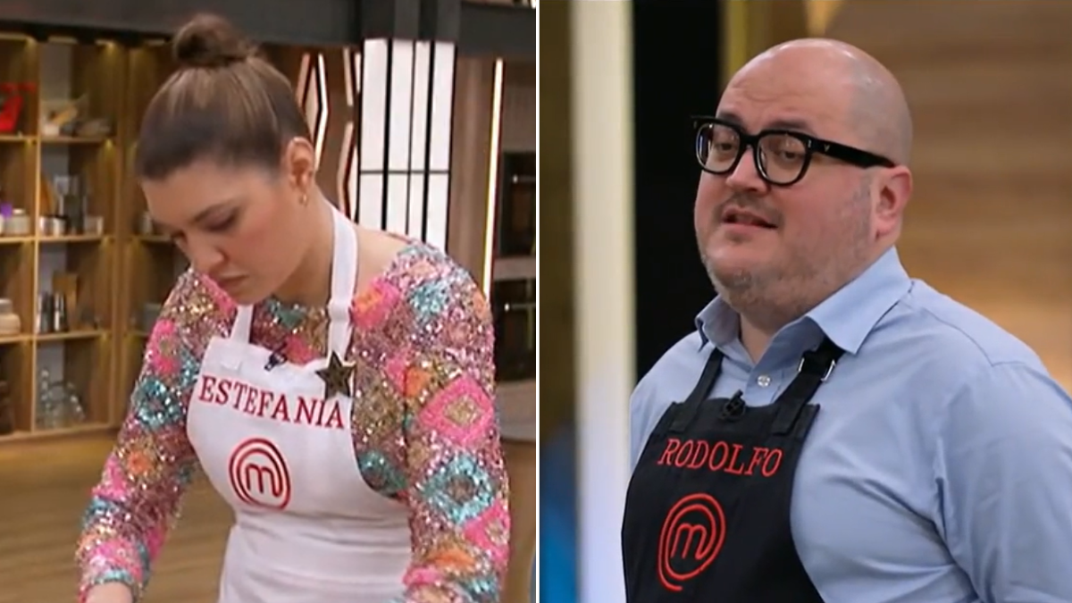 El enojo de Estefanía Herlein de MasterChef con Rodolfo: No des tips a otro