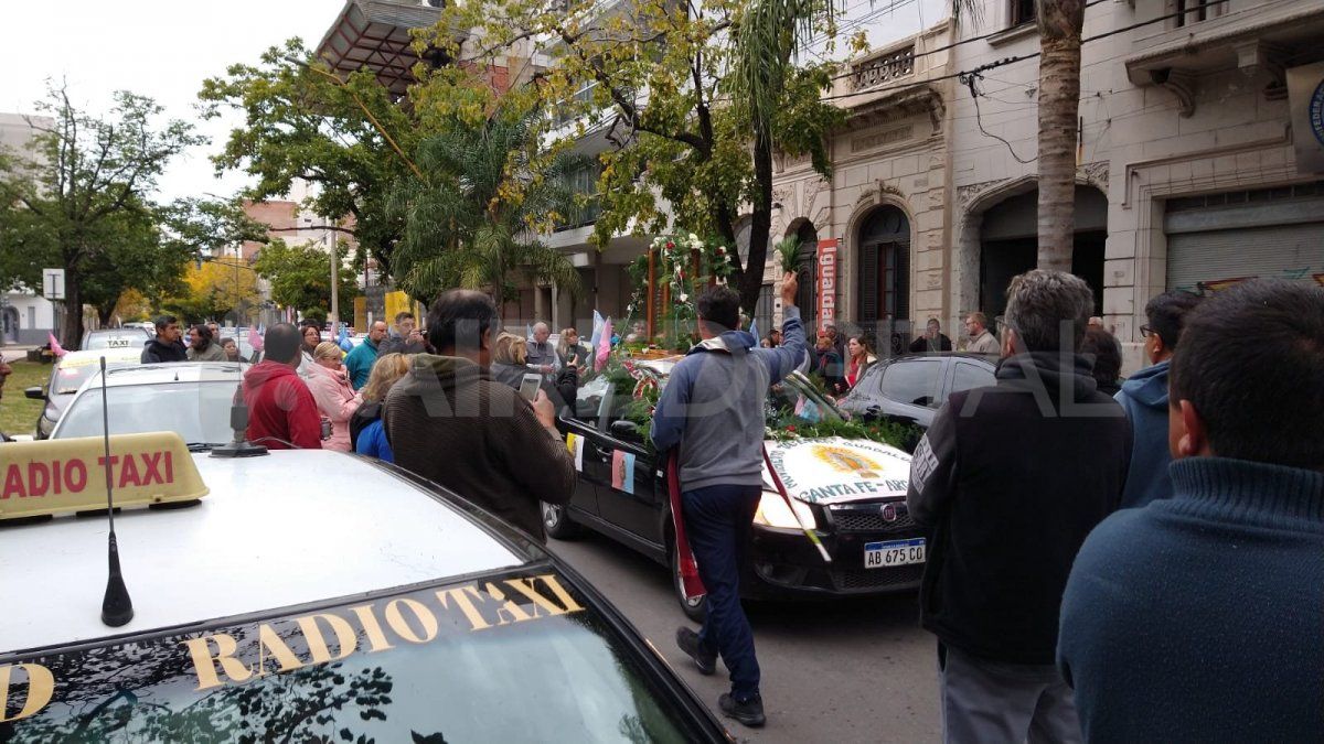 Con más de 50 coches, la peregrinación repitió la tradición por decimoséptimo año consecutivo.