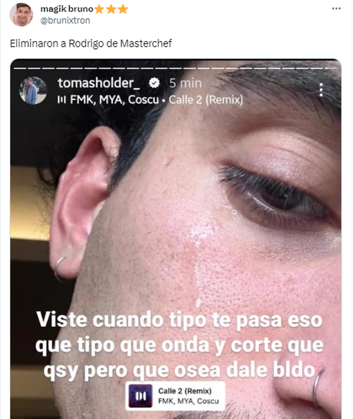 Los mejores memes tras la eliminación de Rodrigo de MasterChef. Los mejores memes tras la eliminación de Rodrigo de MasterChef.