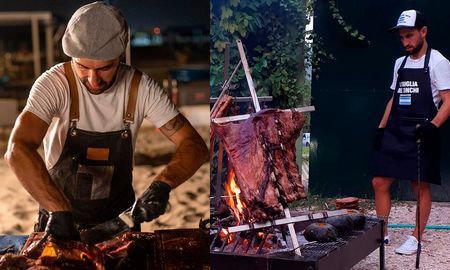 Gastón de Oro habló con AIRE sobre su emprendimiento y su pasión por el asado. Gastón de Oro habló con AIRE sobre su emprendimiento y su pasión por el asado.