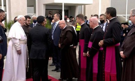 Continúa el viaje apostólico del papa Francisco. Desde el aeropuerto chipriota de Larnaca se trasladó a Grecia. Continúa el viaje apostólico del papa Francisco. Desde el aeropuerto chipriota de Larnaca se trasladó a Grecia.