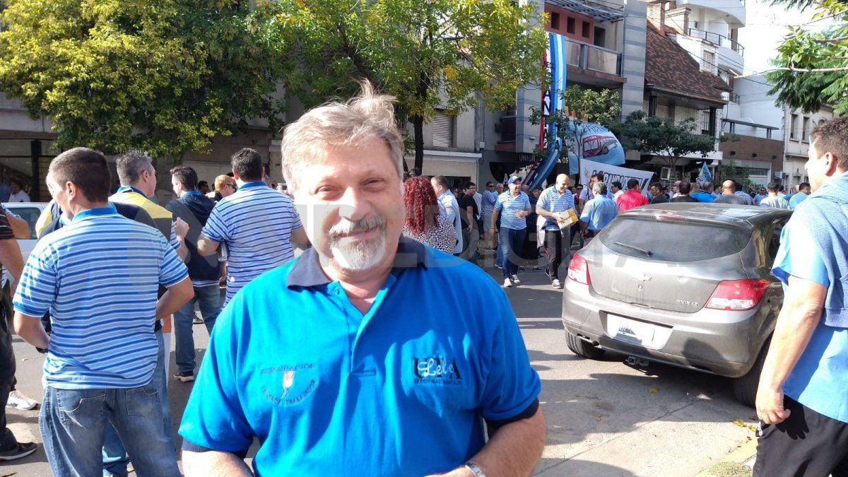 Marcelo Gariboldi, secretario adjunto de UTA.