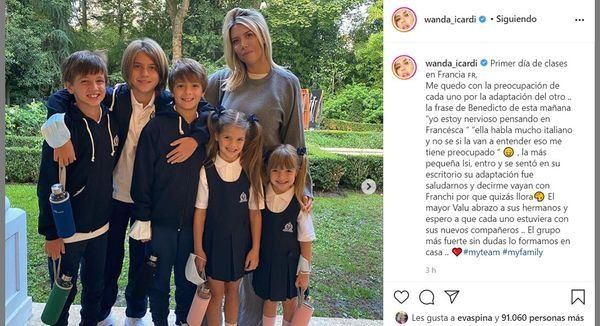 La reflexión de Wanda Nara
