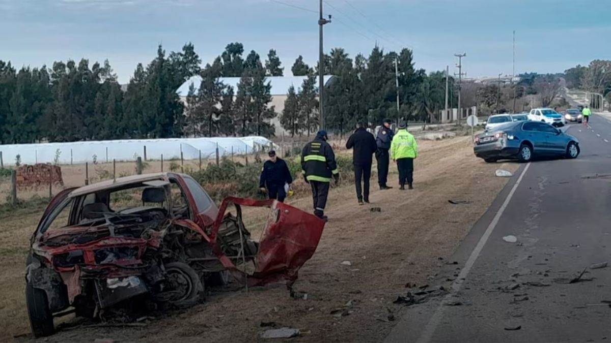 La víctima fatal conducía un fiat palio al momento del accidente.