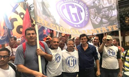 El 24 de enero, el paro nacional de la CGT tendrá su réplica en la ciudad de Santa Fe. El 24 de enero, el paro nacional de la CGT tendrá su réplica en la ciudad de Santa Fe.