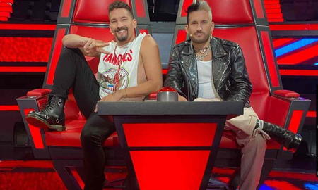 La Voz Argentina: Mau y Ricky la convencieron con una oración. La Voz Argentina: Mau y Ricky la convencieron con una oración.