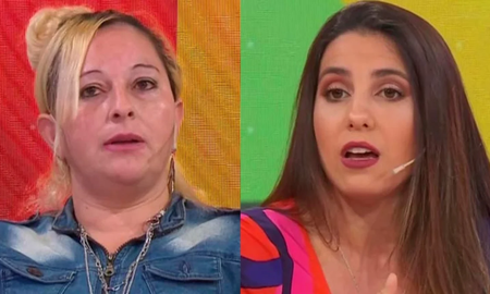 Cinthia Fernández se cruzó en vivo con la mujer que defiende los planes sociales. Cinthia Fernández se cruzó en vivo con la mujer que defiende los planes sociales.