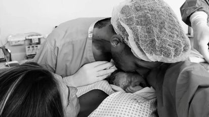 Cami Homs mostró la intimidad del nacimiento de Aitana y conmovió con un mensaje para el Principito Sosa