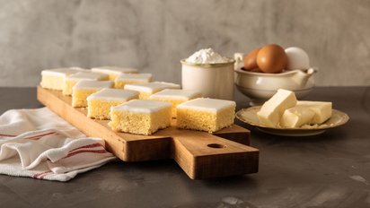 Cuadraditos de limón: el brownie ideal para el calor