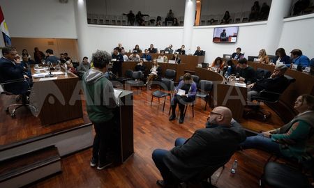 La audiencia pública por nocturnidad se desarrolla en el Concejo de Santa Fe.&nbsp;