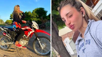 Quién es Agustina Robledo, la influencer que fue golpeada por un jubilado en Villa del Parque
