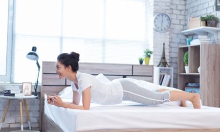 Ejercicios sin salir de la cama. Ejercicios sin salir de la cama.