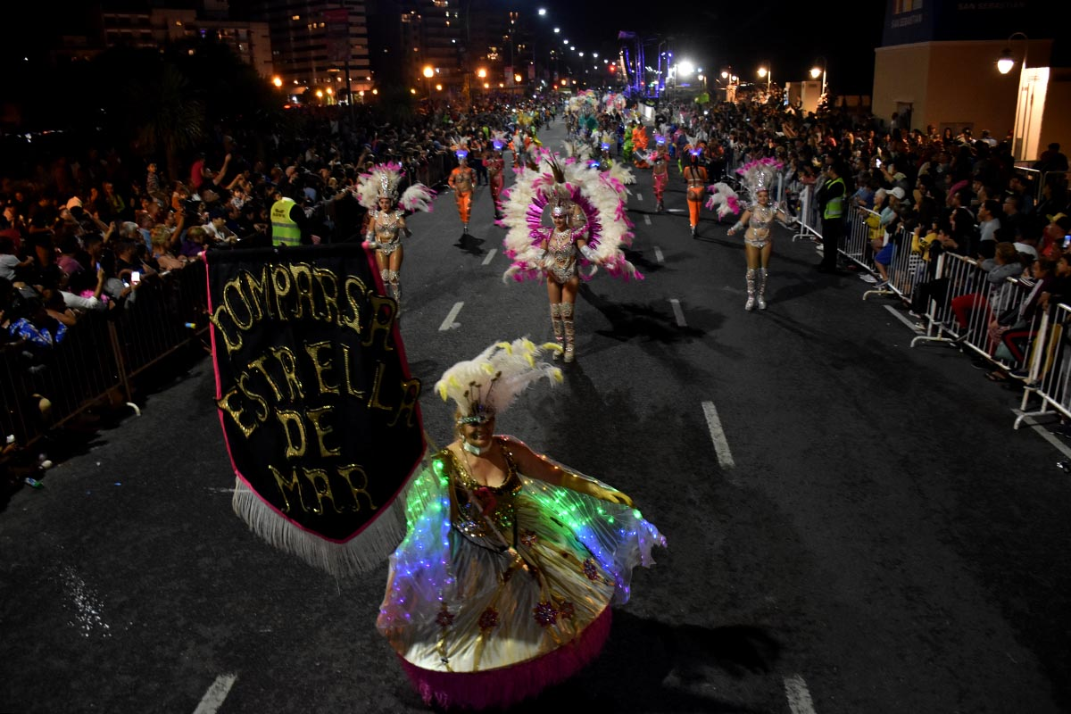 Fin de semana de carnaval en Mar del Plata