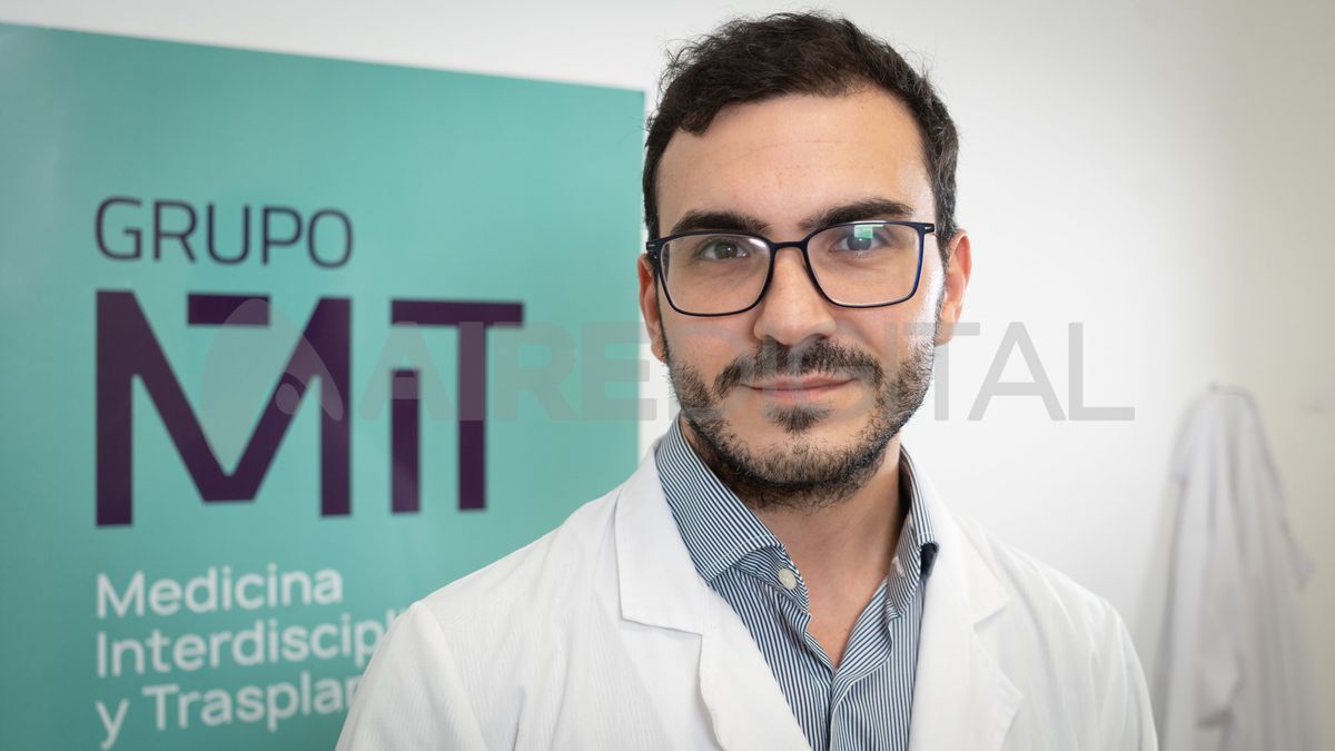 El doctor Nicolás Becerica, integrante de la Unidad de Urología Avanzada de Grupo MIT. El doctor Nicolás Becerica, integrante de la Unidad de Urología Avanzada de Grupo MIT.