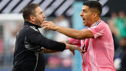 Serios incidentes tras la final de Inter Miami en la Leagues Cup: empujones y Luis Suárez escupió a un rival