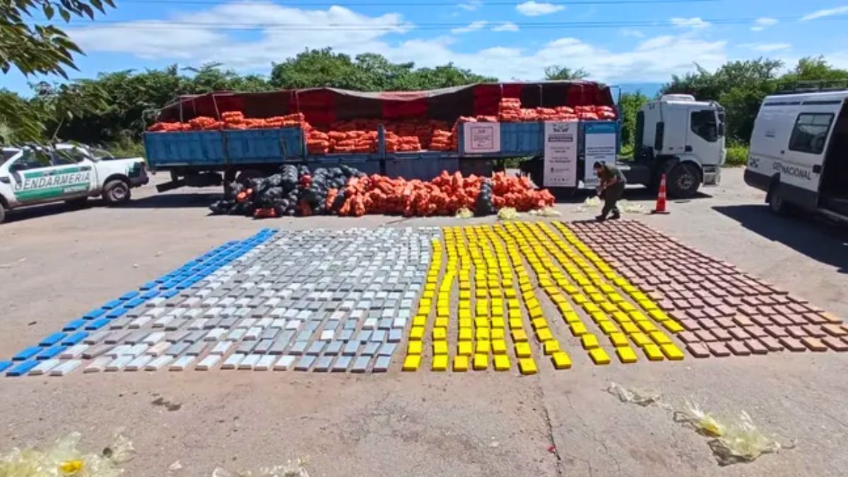 Las autoridades ordenaron el secuestro tanto de la droga como del vehículo.