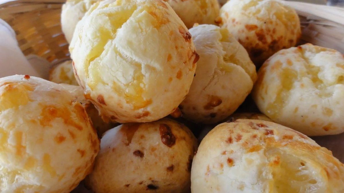 Chipá de queso sin gluten.