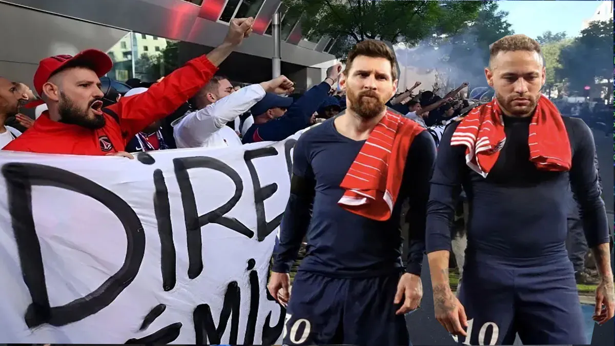 Lionel Messi y Neymar fueron los jugadores más apuntados por los ultras del PSG.