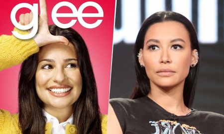 Lea Michele y Naya Rivera Lea Michele y Naya Rivera