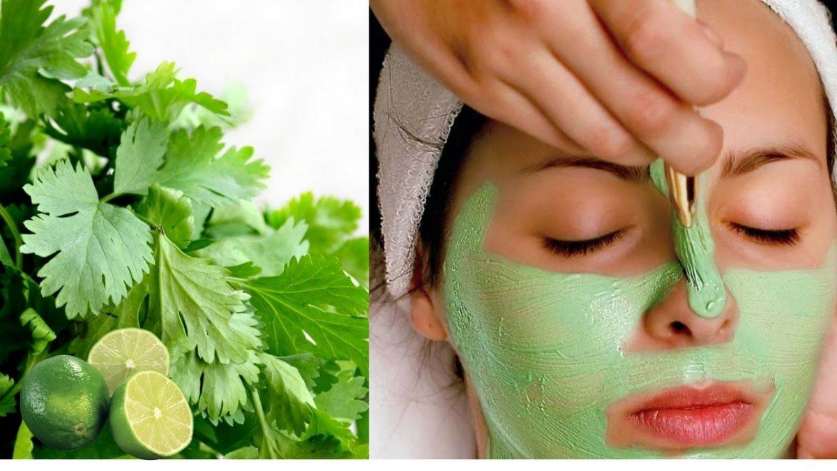 Mascarilla de limón y perejil para eliminar las manchas del rostro
