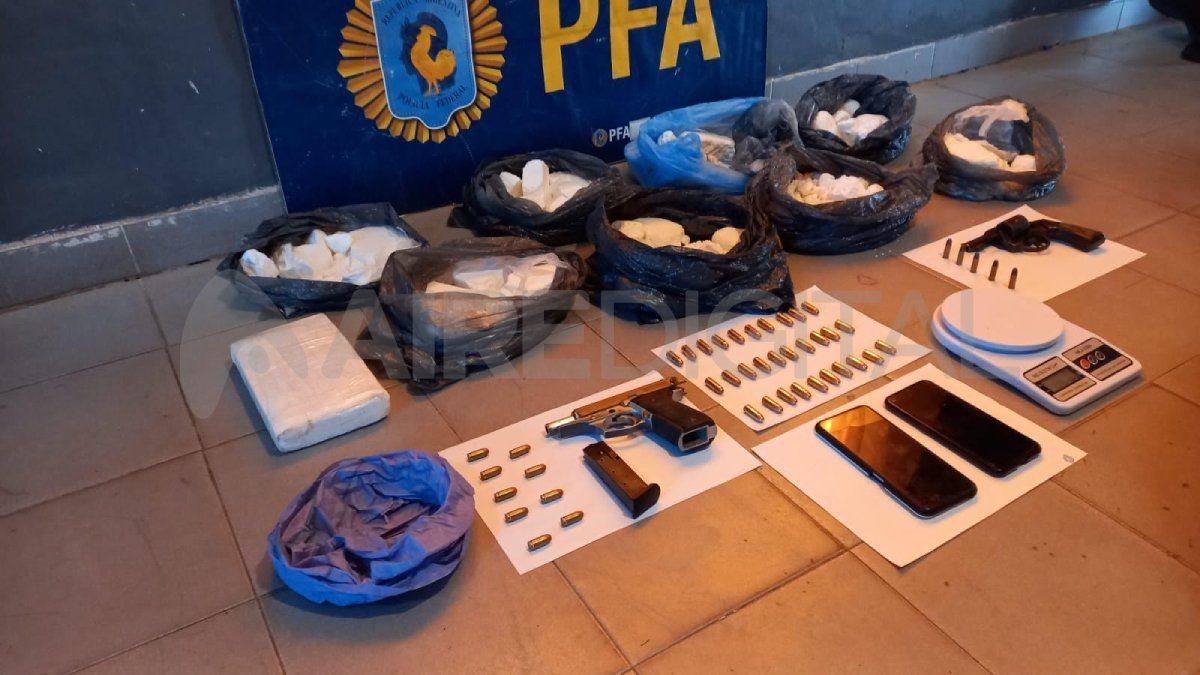 La Policía Federal secuestró nueve kilos de drogas