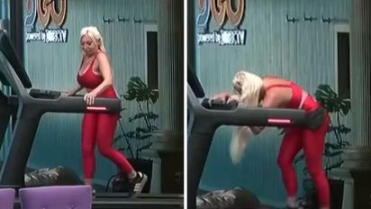 El accidente de Yanina Zilli en el gimnasio de Gran Hermano que preocupó a los fanáticos