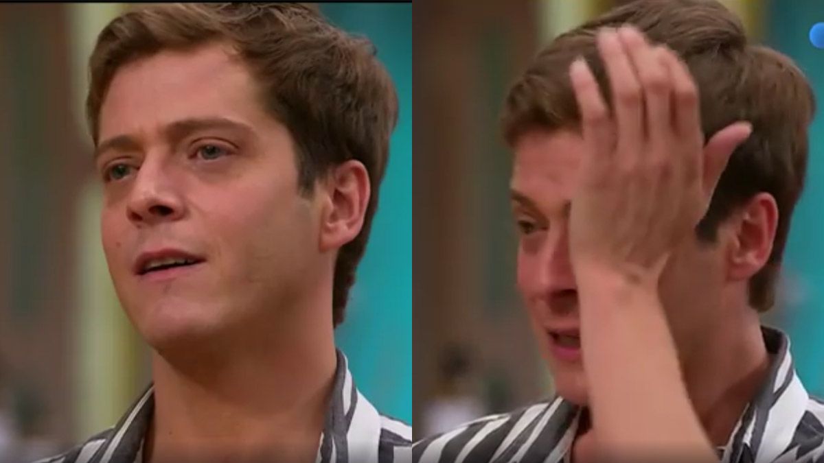 Gastón Dalmau se emocionó hasta las lagrimas con la devolución del jurado de MasterChef