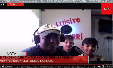 Papurri, Luisito y Leo charlaron con Dale, Tomá Aire desde su casa en La Plata, la locación en donde graban todos los videos que se viralizan en pocos minutos. Papurri, Luisito y Leo charlaron con Dale, Tomá Aire desde su casa en La Plata, la locación en donde graban todos los videos que se viralizan en pocos minutos.