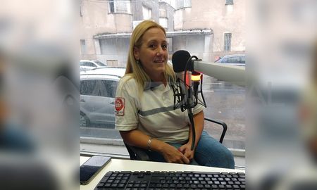 Janina Ludueña es médica del 107 Janina Ludueña es médica del 107