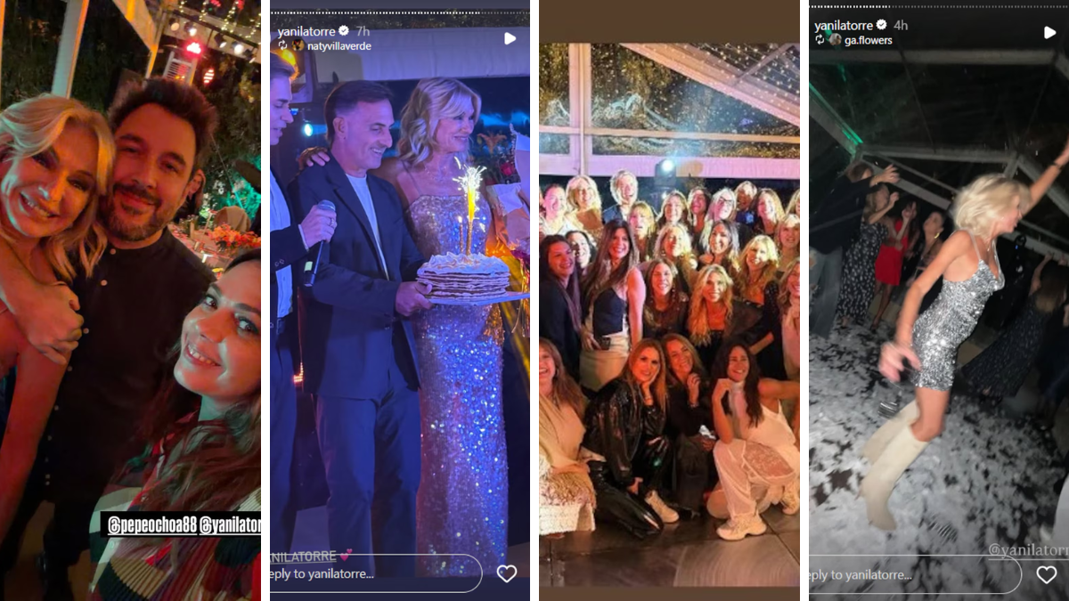 Fotos del cumpleaños de Yanina Latorre. 