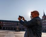 La Plaza Mayor de España prácticamente vacía por el coronavirus. Foto: La Vanguardia. La Plaza Mayor de España prácticamente vacía por el coronavirus. Foto: La Vanguardia.