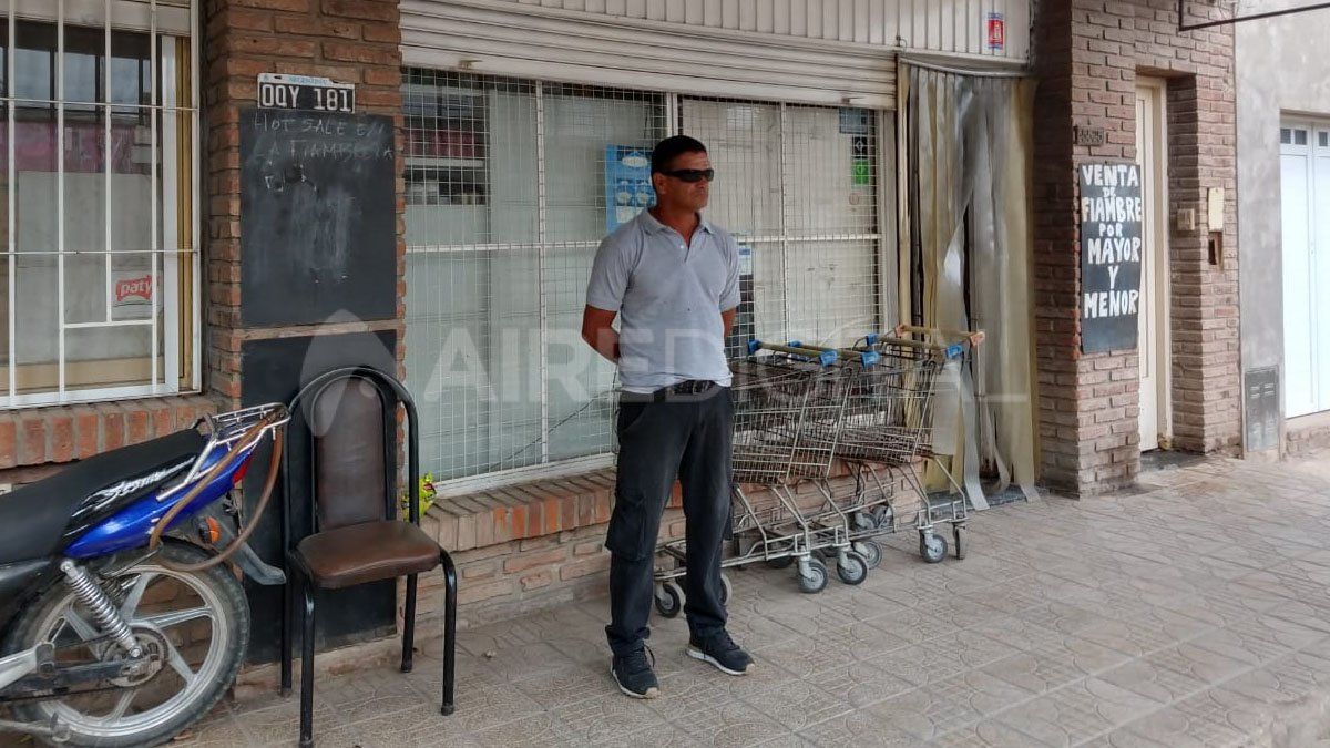 Robo en un supermercado de Liceo Norte