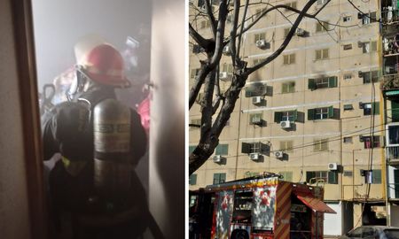 Bomberos acudieron a barrio El Pozo y controlaron el incendio. Bomberos acudieron a barrio El Pozo y controlaron el incendio.