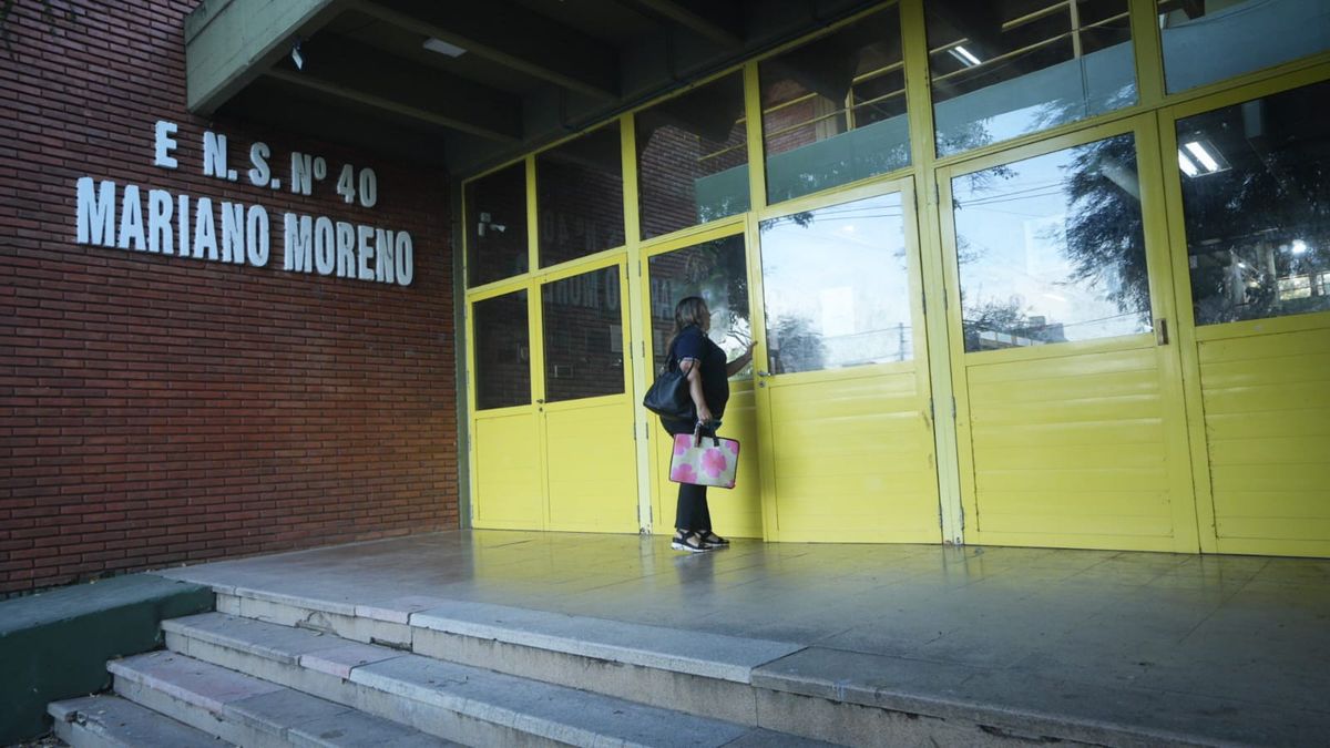 Los alumnos de la escuela Mariano Moreno comenzaron con el proceso de vuelta a clases.