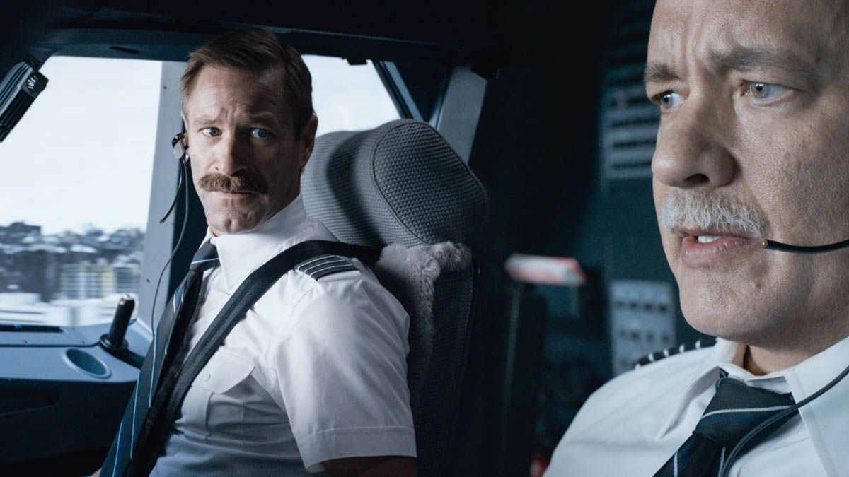 El 2 de septiembre de 2016, en el 43º Festival de Cine de Telluride, se estrenó Sully, dirigida y coproducida por Clint Eastwood, y protagonizada por Tom Hanks, como Sullenberger, y Aaron Eckhart, como Skiles.