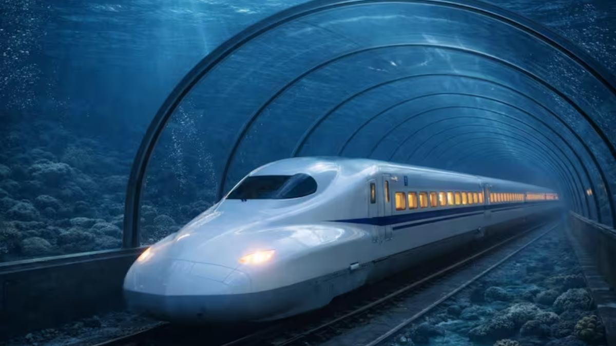 Tren submarino de China.