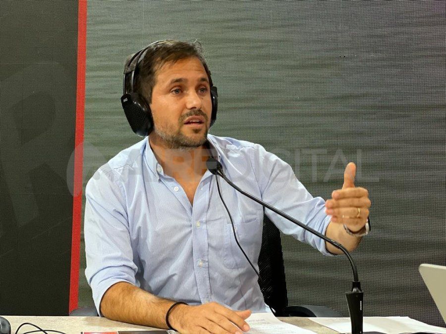 Lucas Simoniello, concejal de la ciudad de Santa Fe.