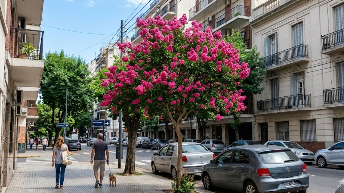Por qué el árbol de Júpiter es furor en la jardinería urbana.
