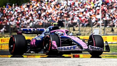 Franco Colapinto tuvo una buena clasificación y largará 14° en el Gran Premio de Hungría de Fórmula 1