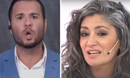 Dente durísimo contra Carla Conte. Dente durísimo contra Carla Conte.