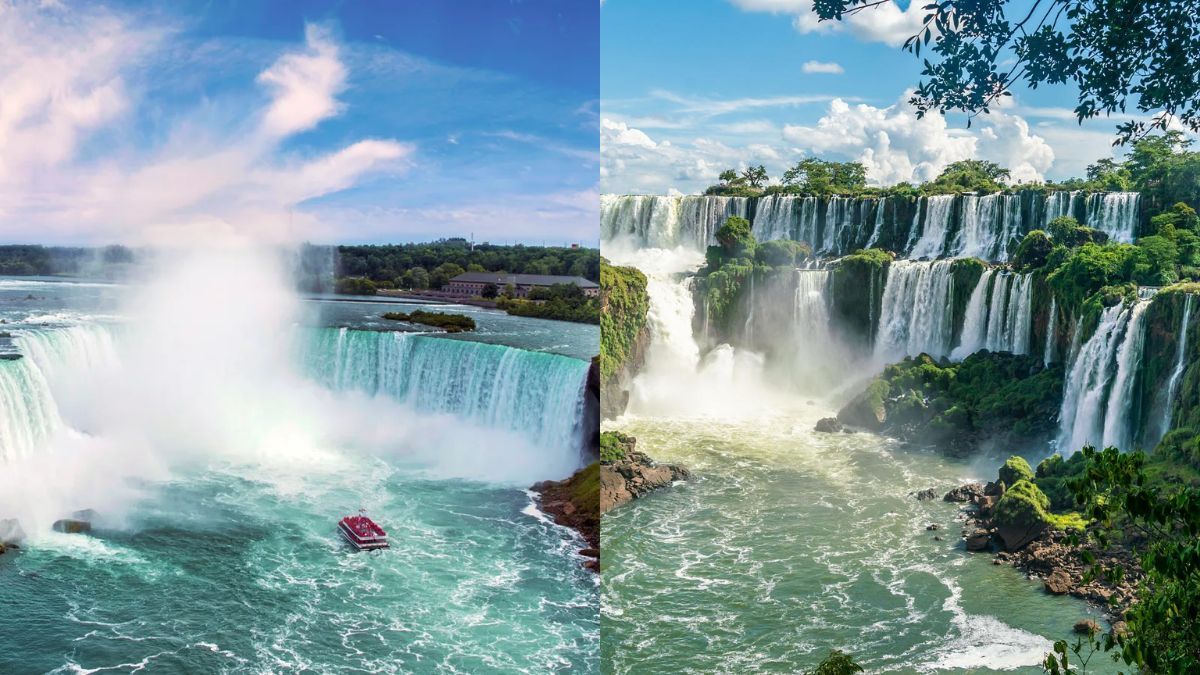 Las Cataratas del Niágara impactan por la potencia y velocidad de su caudal